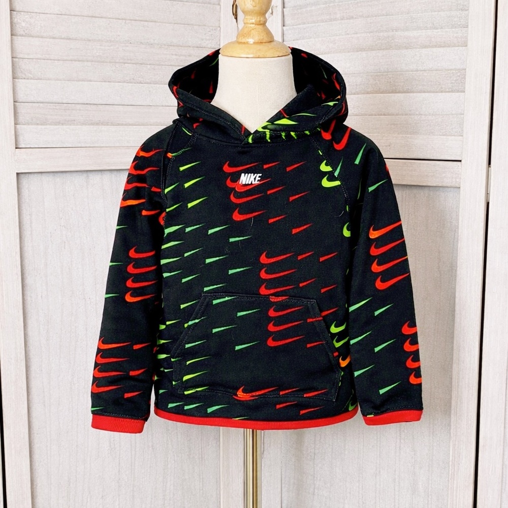Nike Multicolored Logo Boy's Hoodie